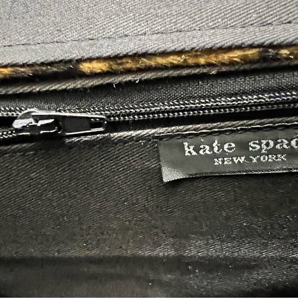Kate Spade Rare Leopard print shoulder bag handbag tote in excellent condition - Picture 11 of 12